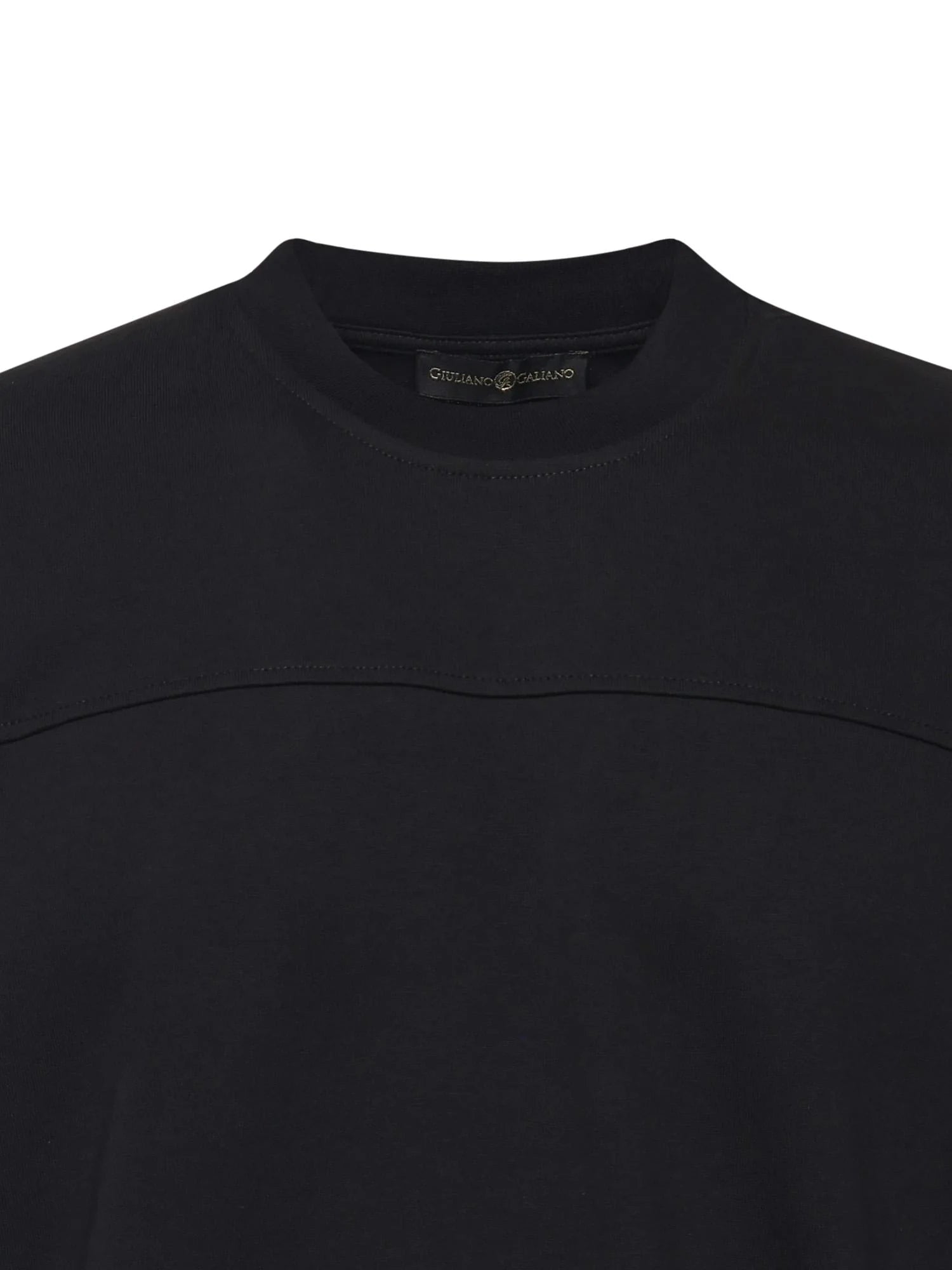 T-Shirt Bob | Black | Cotton - Giuliano Galiano | Handcrafted Luxury Sneakers Made In Italy