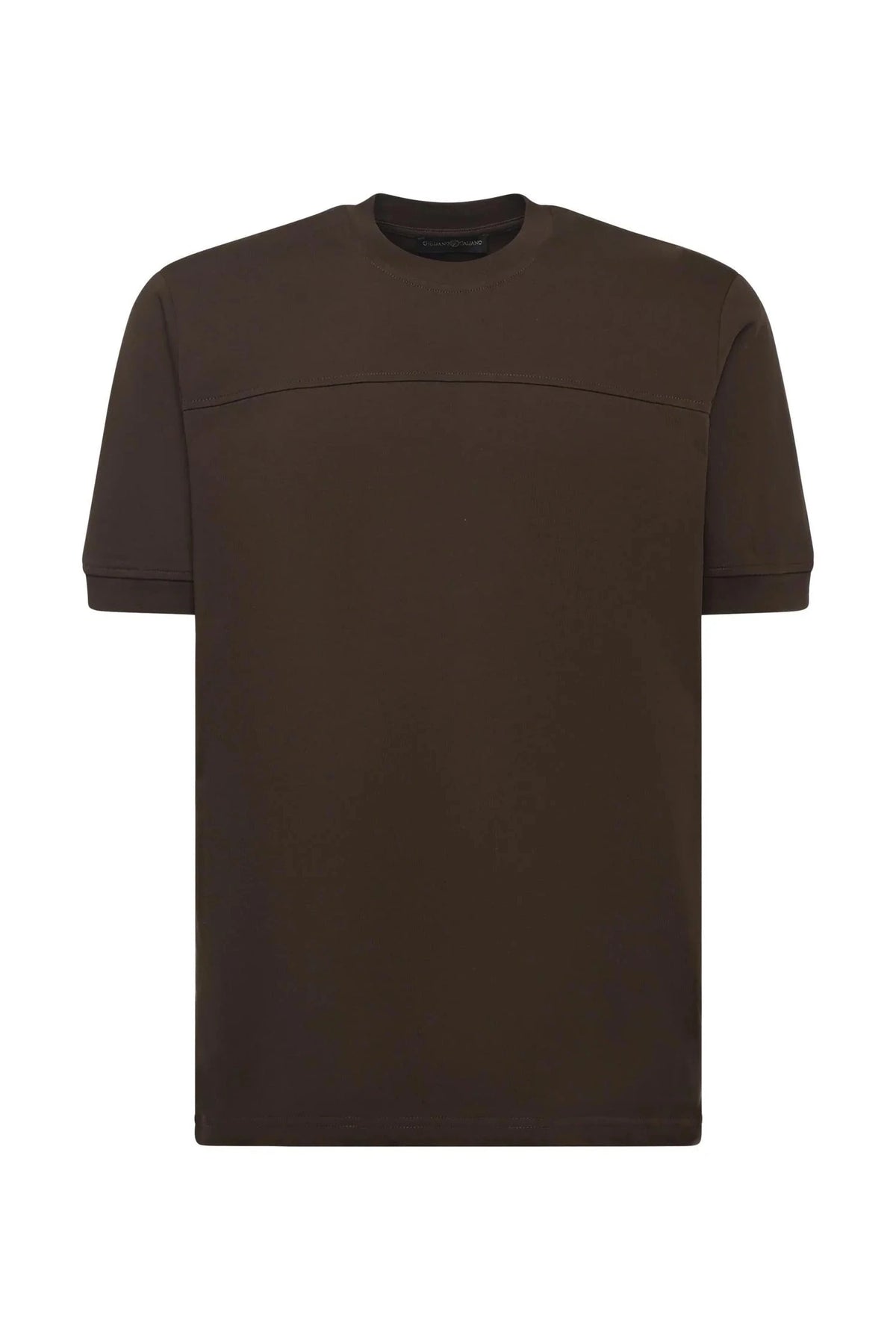 T-Shirt Bob | Kaki | Cotton - Giuliano Galiano | Handcrafted Luxury Sneakers Made In Italy