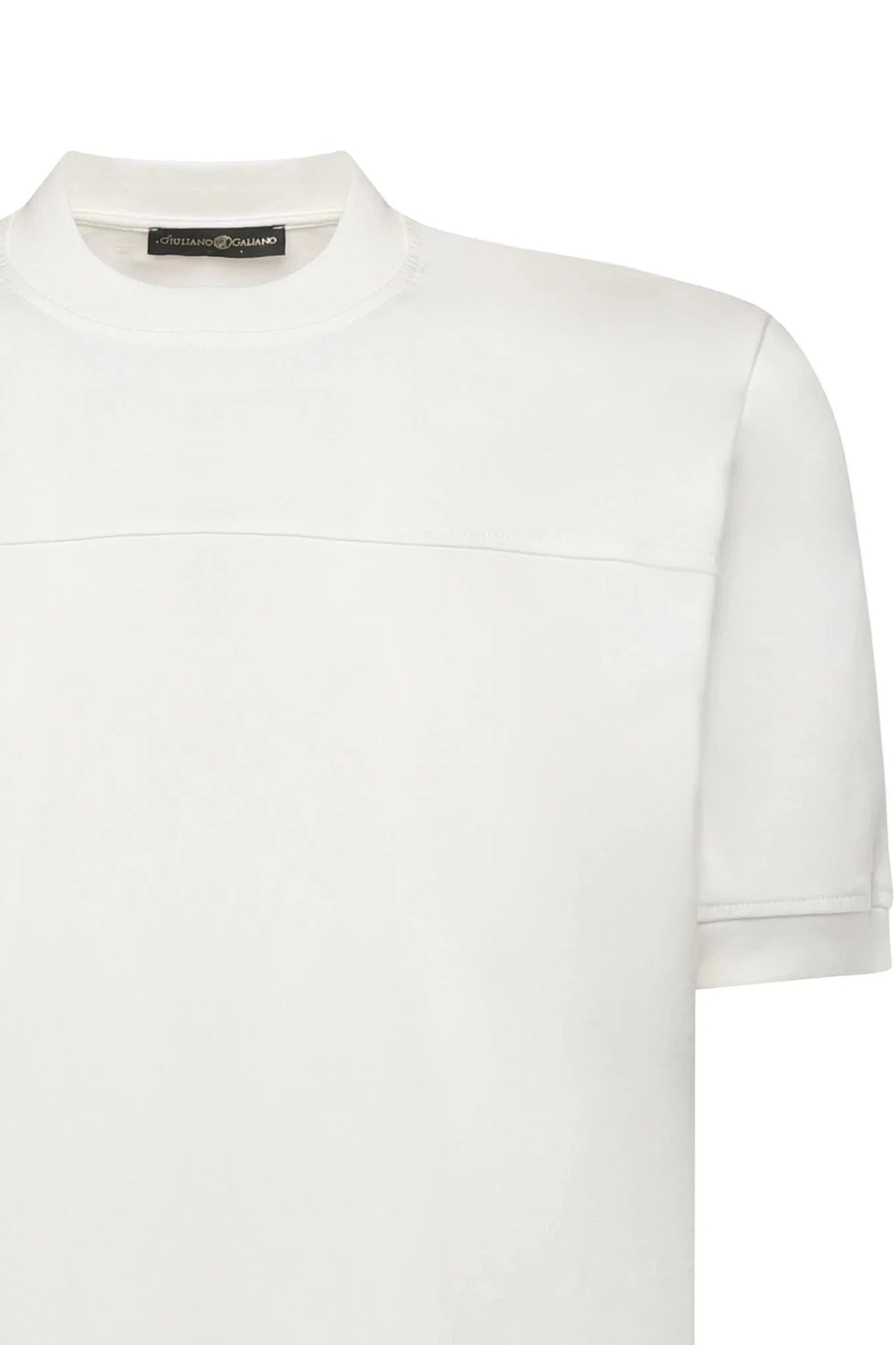 T-Shirt Bob | White | Cotton - Giuliano Galiano | Handcrafted Luxury Sneakers Made In Italy