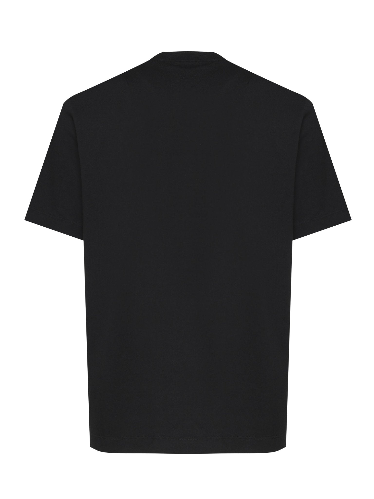 T-Shirt Fuego | Black | Premium Cotton - Giuliano Galiano | Handcrafted Luxury Sneakers Made In Italy