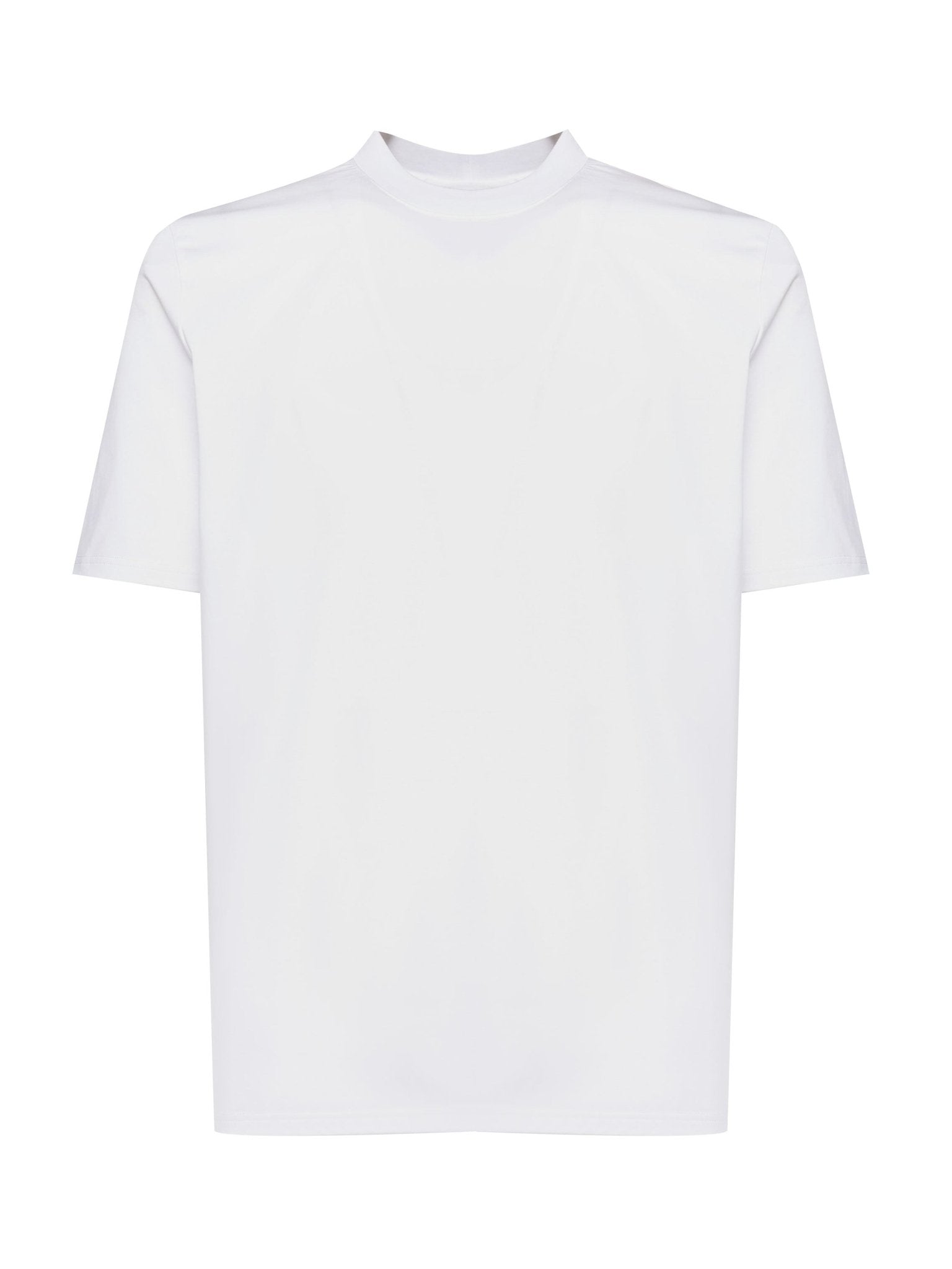 T-Shirt in Cotton Premium | White - Giuliano Galiano | Handcrafted Luxury Sneakers Made In Italy
