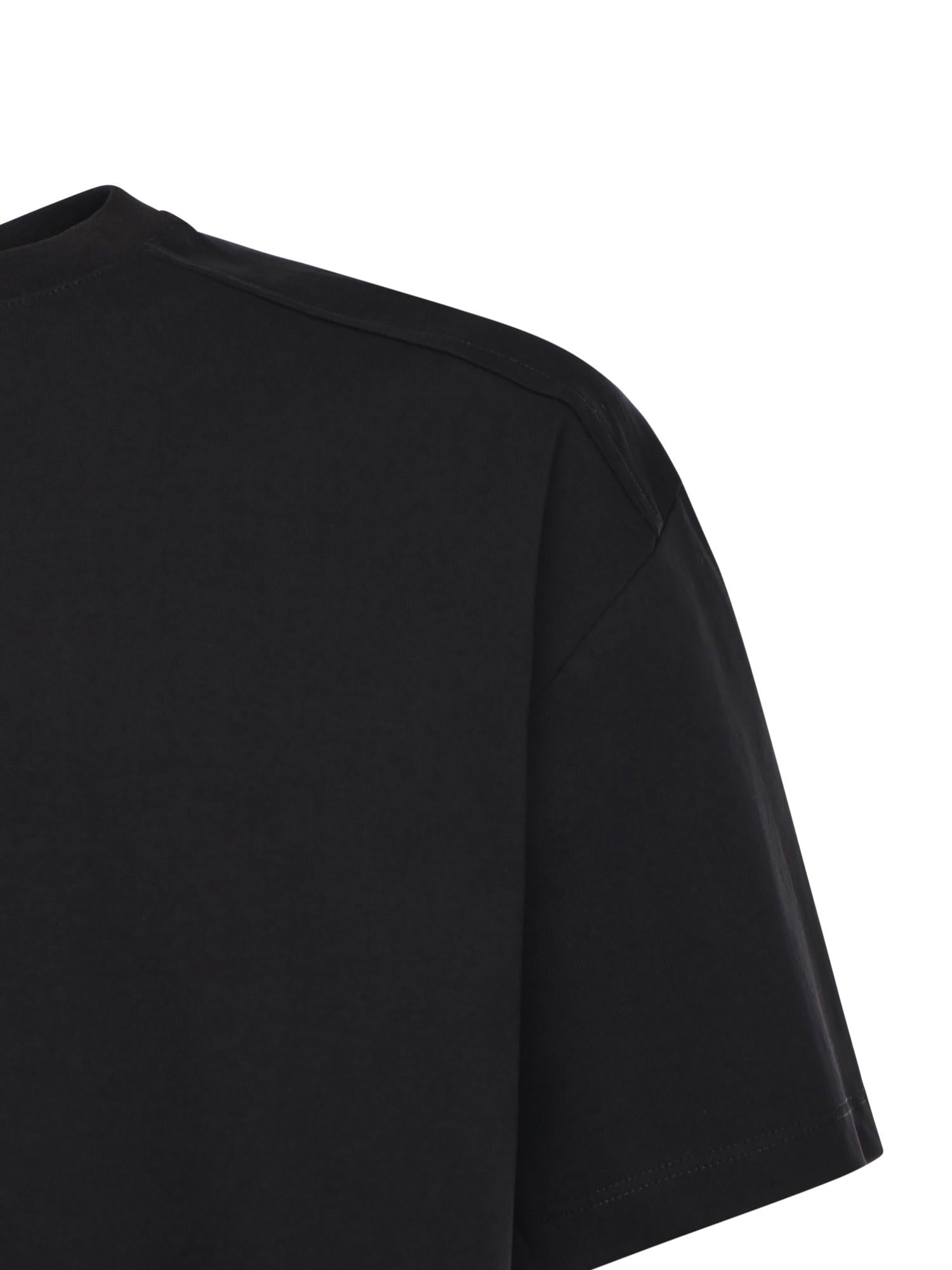 T-shirt Marcy | Cotton | Black - Giuliano Galiano | Handcrafted Luxury Sneakers Made In Italy