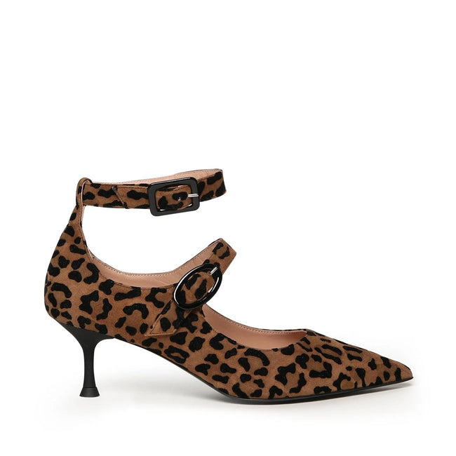 Thalia slingback pumps | Suede