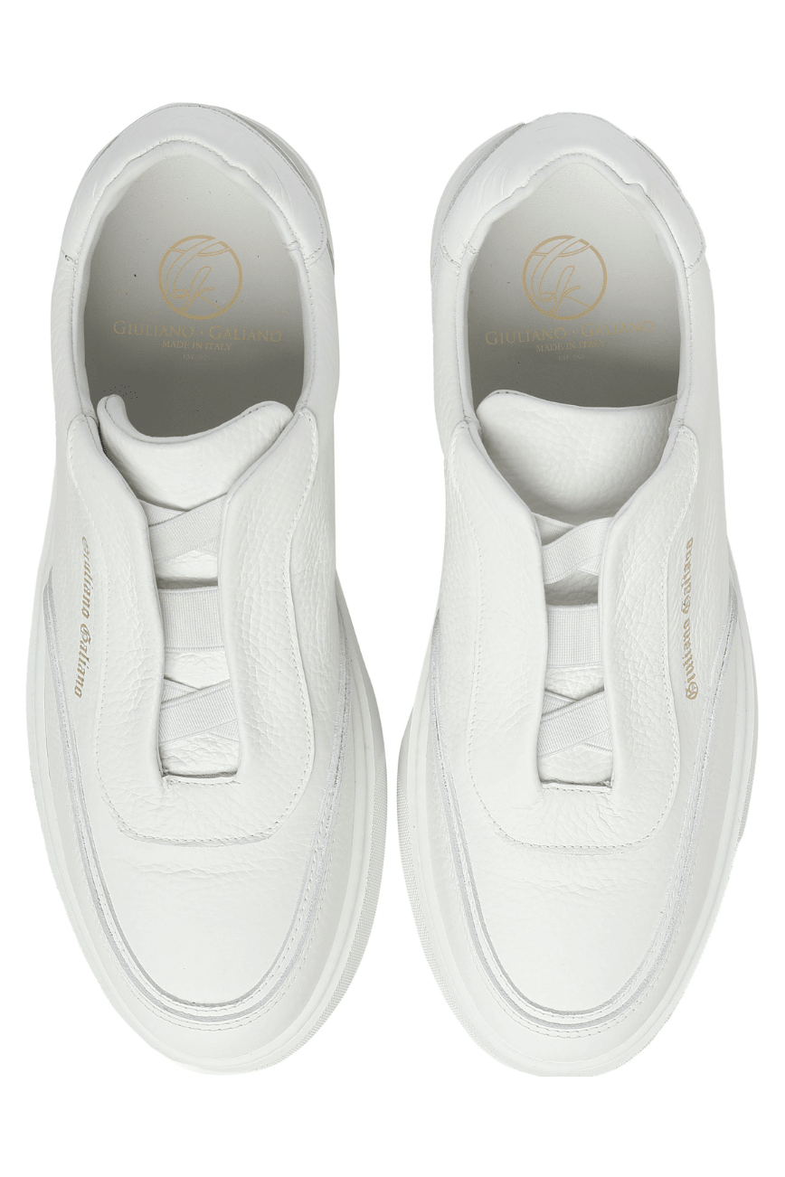 Victory | White - Giuliano Galiano | Handcrafted Luxury Sneakers Made In Italy
