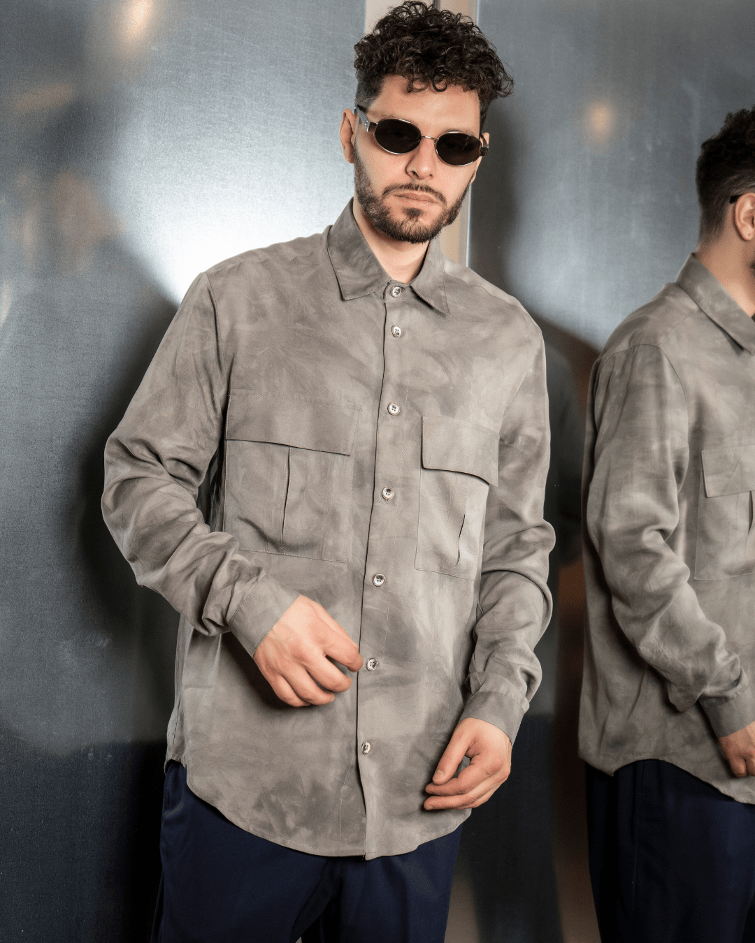 Viscose shirt - Giuliano Galiano | Handcrafted Luxury Sneakers Made In Italy