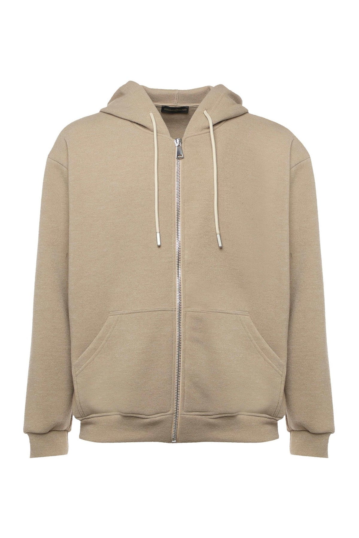Zip - up | Sweatshirt | Beige - Giuliano Galiano | Handcrafted Luxury Sneakers Made In Italy
