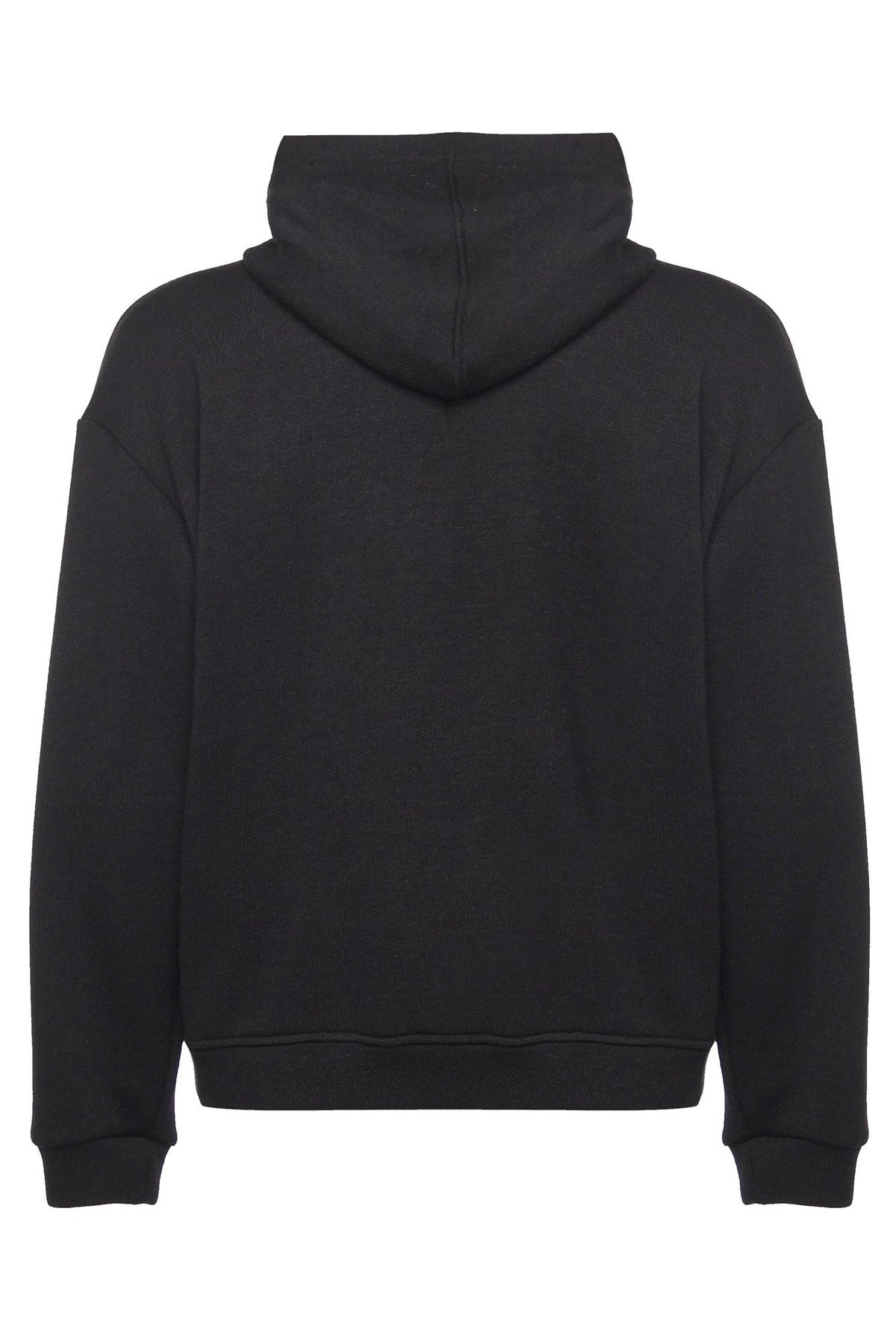 Zip - up | Sweatshirt | Black - Giuliano Galiano | Handcrafted Luxury Sneakers Made In Italy