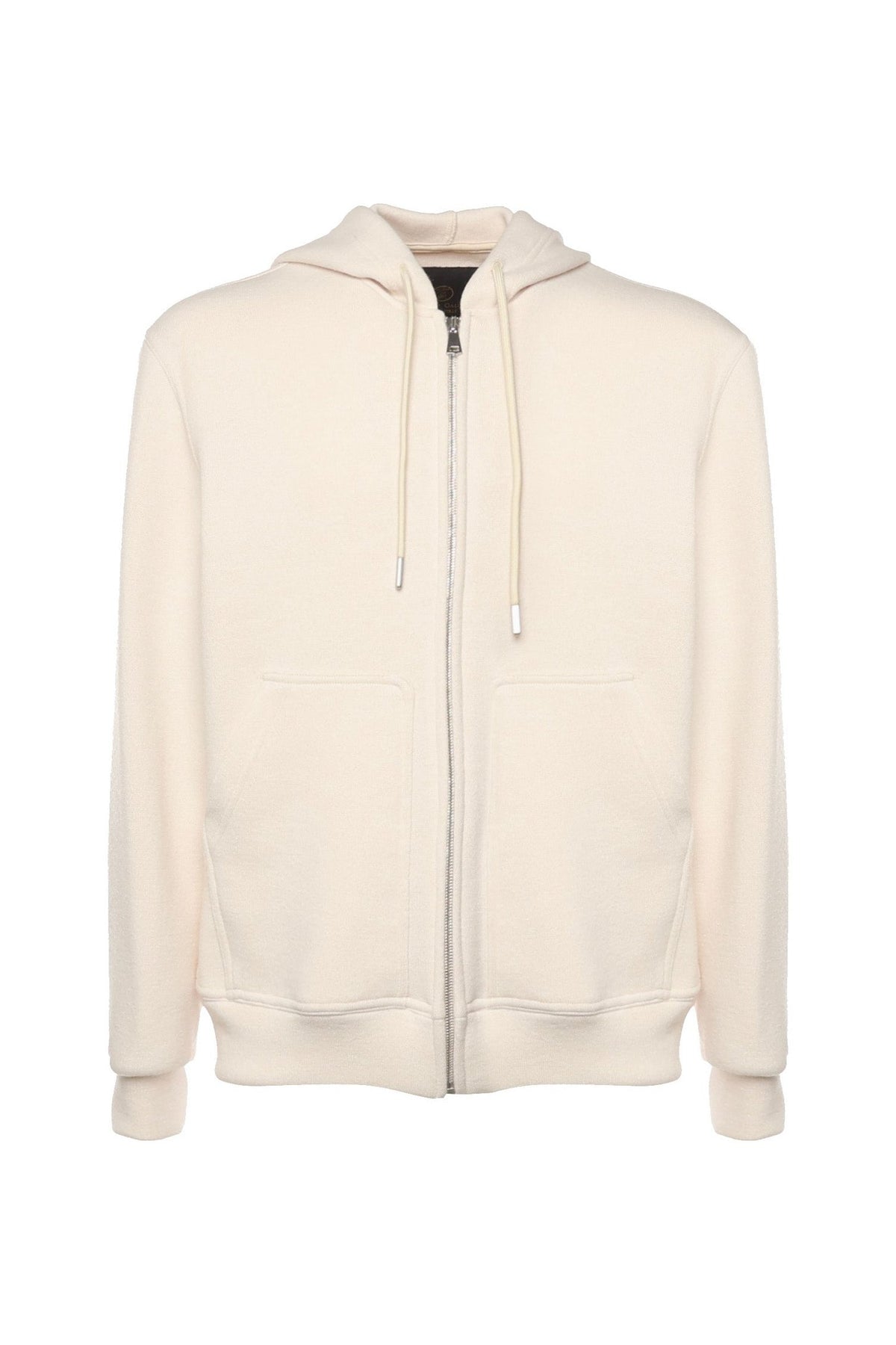 Zip - up | Sweatshirt | Cream - Giuliano Galiano | Handcrafted Luxury Sneakers Made In Italy