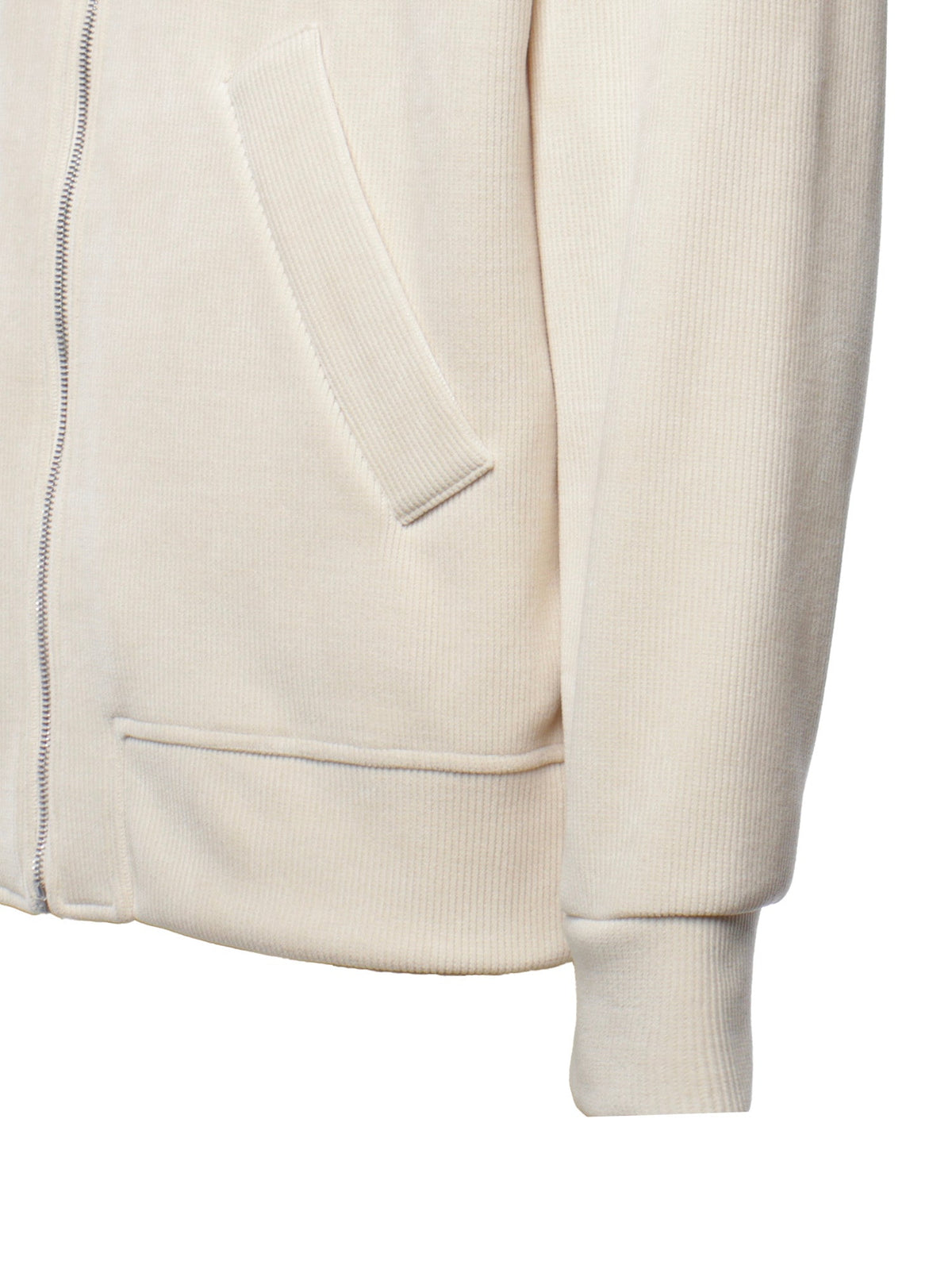 Zip-up Turbo | Sweatshirt | Cream - Giuliano Galiano | Handcrafted Luxury Sneakers Made In Italy