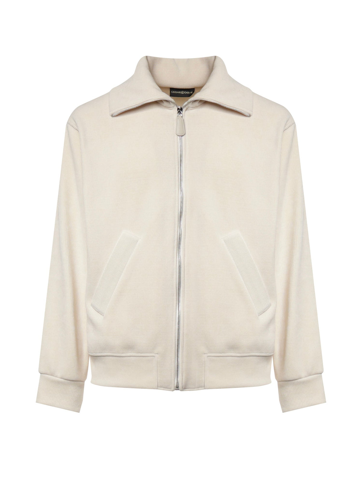 Zip-up Turbo | Sweatshirt | Cream - Giuliano Galiano | Handcrafted Luxury Sneakers Made In Italy