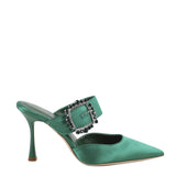 Mules Alena | Pelle | Verde