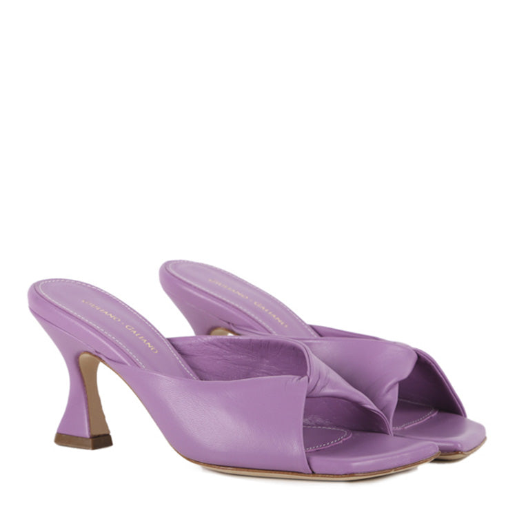Mules Audine | Pelle | Lilla