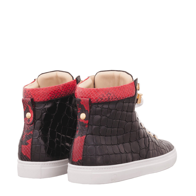 No Limits High Black | Red | Croc | Limited Edition
