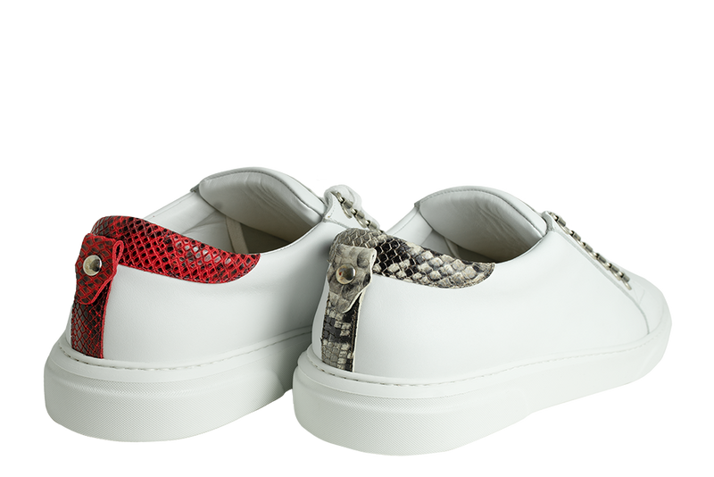 V.I.P. VII Low White | Red & Grey | Limited Edition