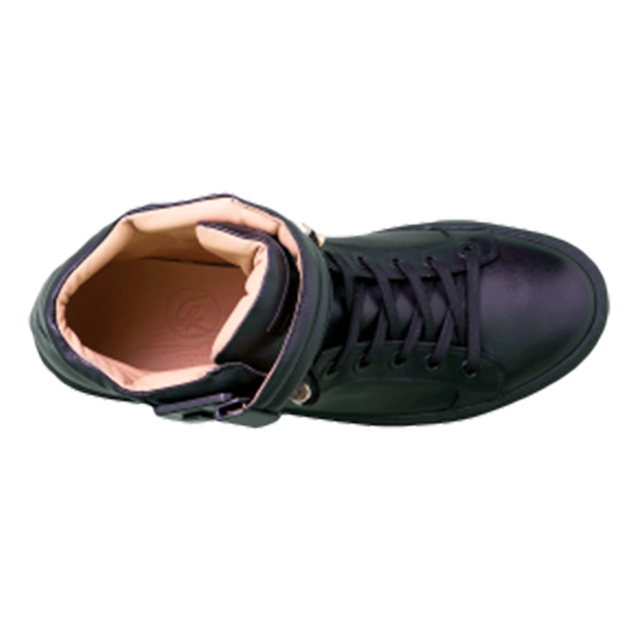 Black Soul Black | Black Leather Mat Trey Songz | Limited Edition - Giuliano Galiano | Handcrafted Luxury Sneakers Made In Italy