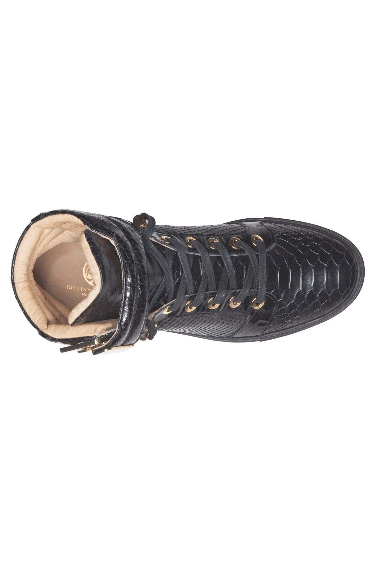 Black Soul Black | Black | Python X FRENCH MONTANA | Limited Edition - Giuliano Galiano | Handcrafted Luxury Sneakers Made In Italy