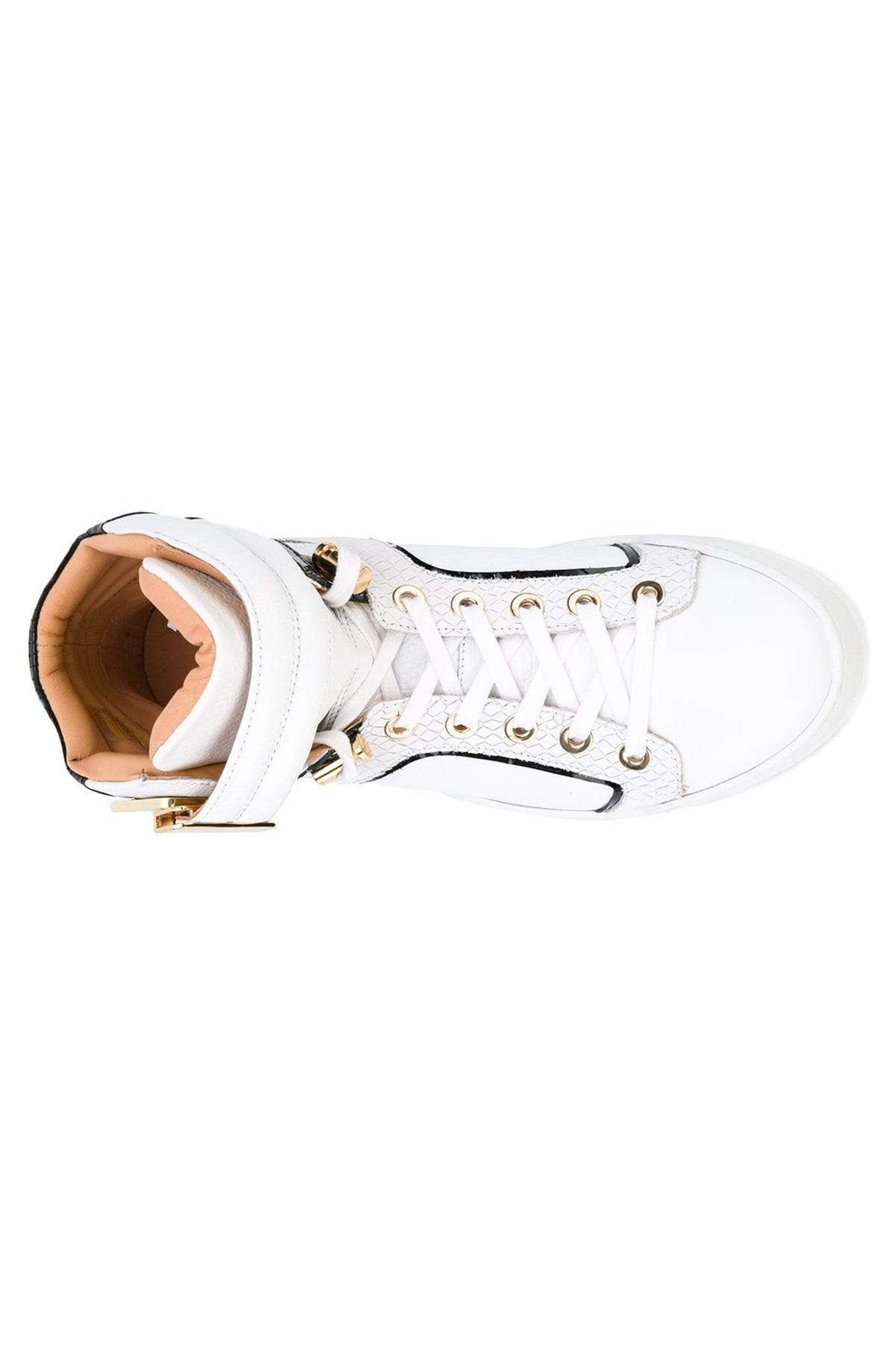 Black Soul II White | Black | Leather X LIL PUMP | Limited Edition - Giuliano Galiano | Handcrafted Luxury Sneakers Made In Italy