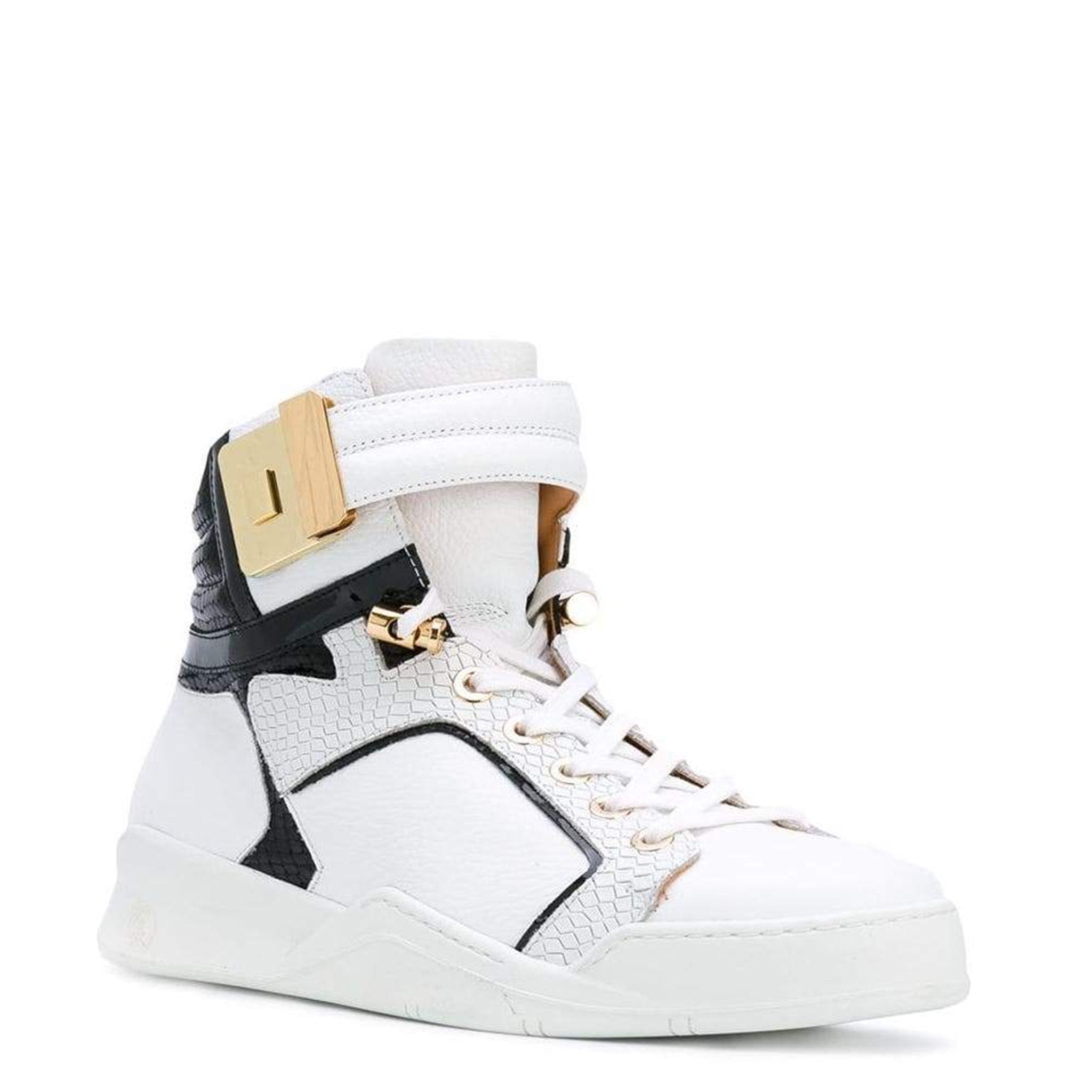 Black Soul II White | Black | Leather X LIL PUMP | Limited Edition - Giuliano Galiano | Handcrafted Luxury Sneakers Made In Italy