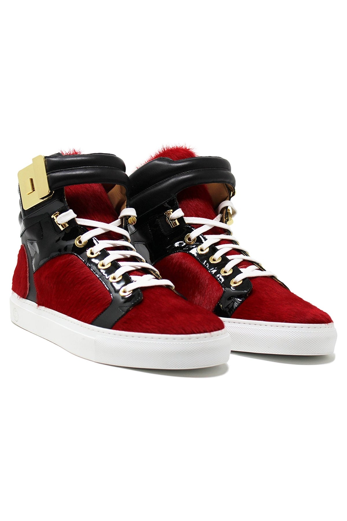 Black Soul Red | Black | Cavallino | Limited Edition - Giuliano Galiano | Handcrafted Luxury Sneakers Made In Italy