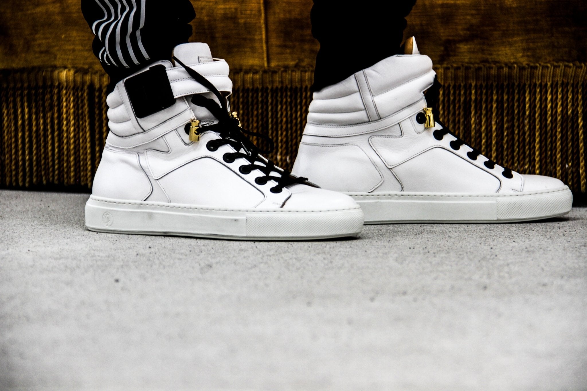 Black Soul White | White | Mat | Limited Edition - Giuliano Galiano | Handcrafted Luxury Sneakers Made In Italy