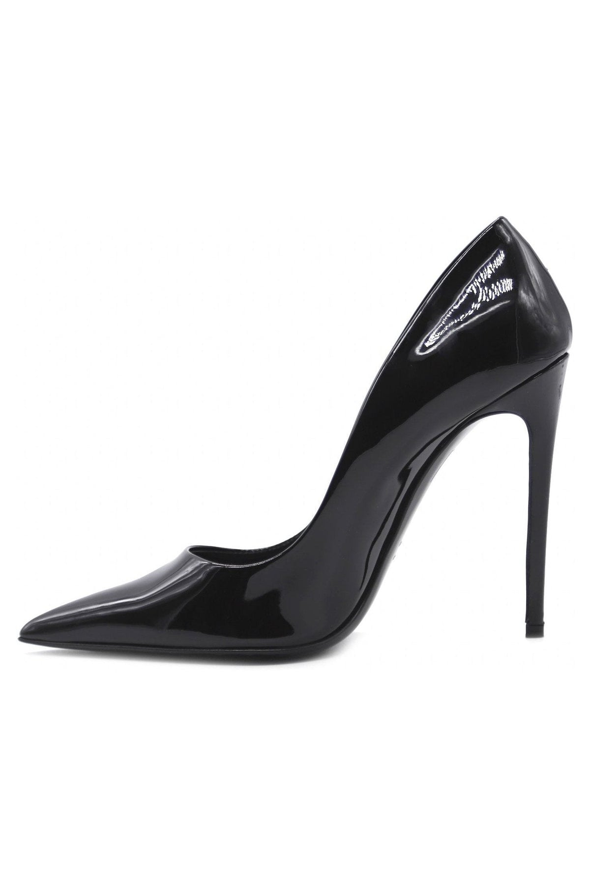 Décolleté Amanda | Nero | Pelle Verniciata - Giuliano Galiano | Handcrafted Luxury Sneakers Made In Italy