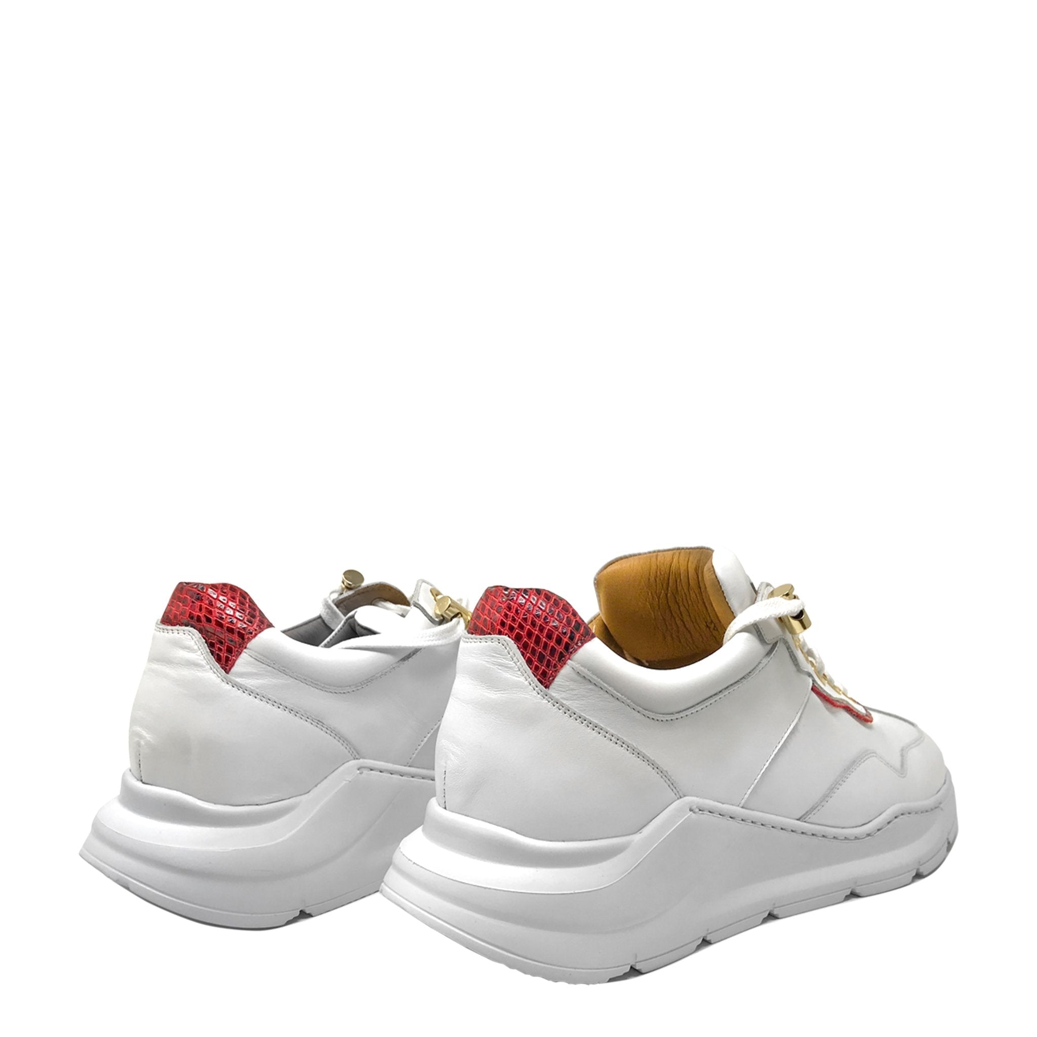 Destiny Mid - Top White | Limited Edition - Giuliano Galiano | Handcrafted Luxury Sneakers Made In Italy