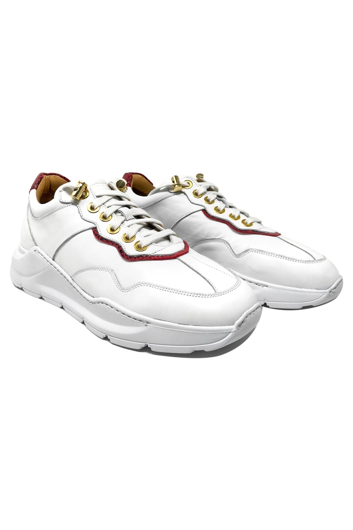 Destiny Mid - Top White | Limited Edition - Giuliano Galiano | Handcrafted Luxury Sneakers Made In Italy
