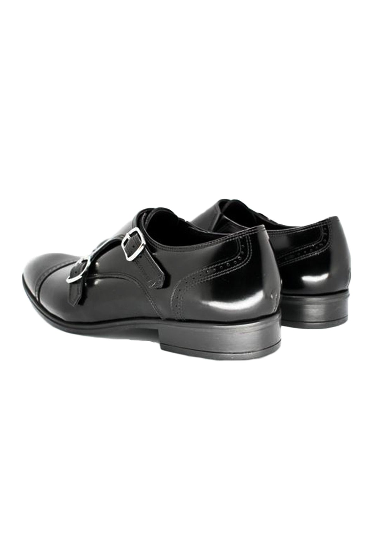 Double Fibia Black | Ceremony Edition | Black | Brushed | Limited Edition - Giuliano Galiano | Handcrafted Luxury Sneakers Made In Italy