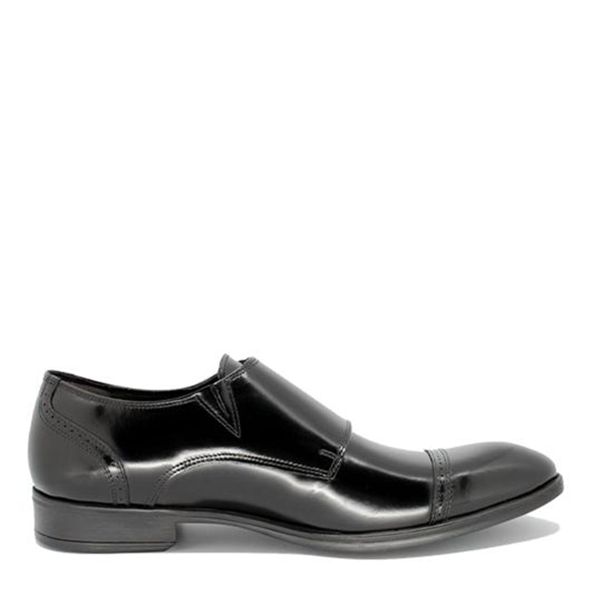 Double Fibia Black | Ceremony Edition | Black | Brushed | Limited Edition - Giuliano Galiano | Handcrafted Luxury Sneakers Made In Italy