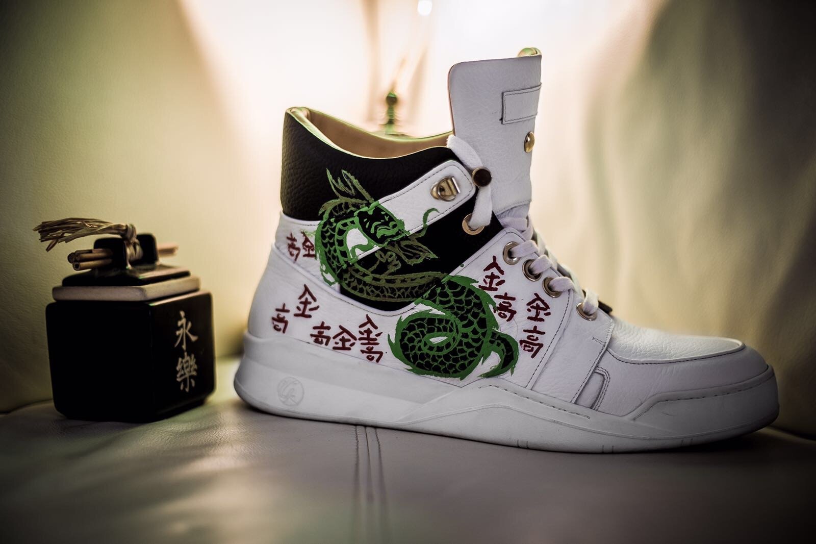 "Dragon" | Limited Edition - Giuliano Galiano | Handcrafted Luxury Sneakers Made In Italy