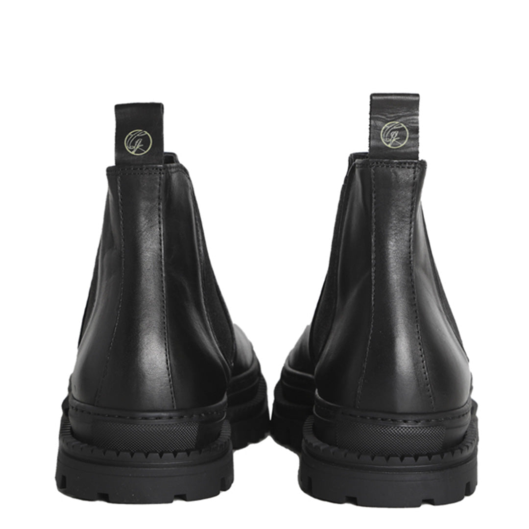 Elvis | Black Leather - Giuliano Galiano | Handcrafted Luxury Sneakers Made In Italy