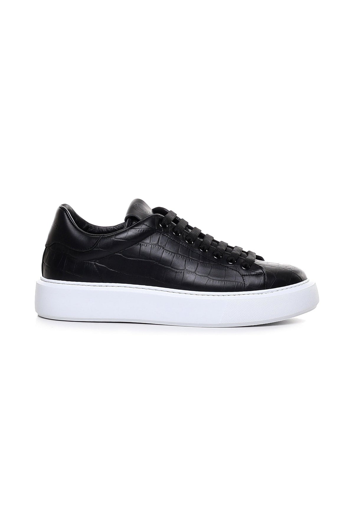 Fire | Black | Croc - Giuliano Galiano | Handcrafted Luxury Sneakers Made In Italy