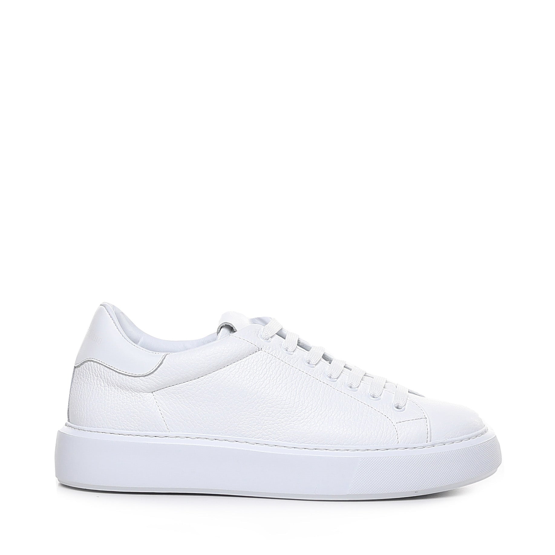 Fire | White Leather - Giuliano Galiano | Handcrafted Luxury Sneakers Made In Italy