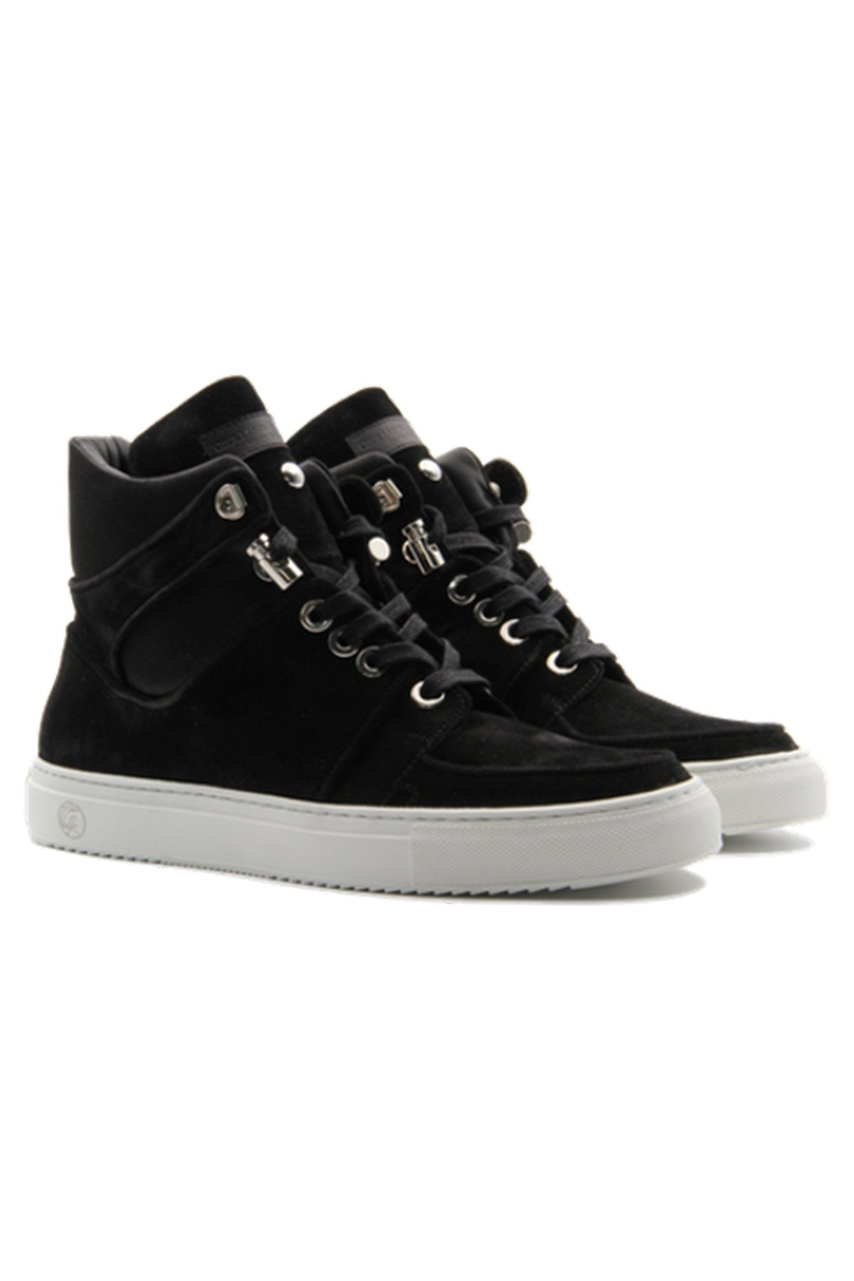 Firenze Black | Black | Suede | Limited Edition - Giuliano Galiano | Handcrafted Luxury Sneakers Made In Italy
