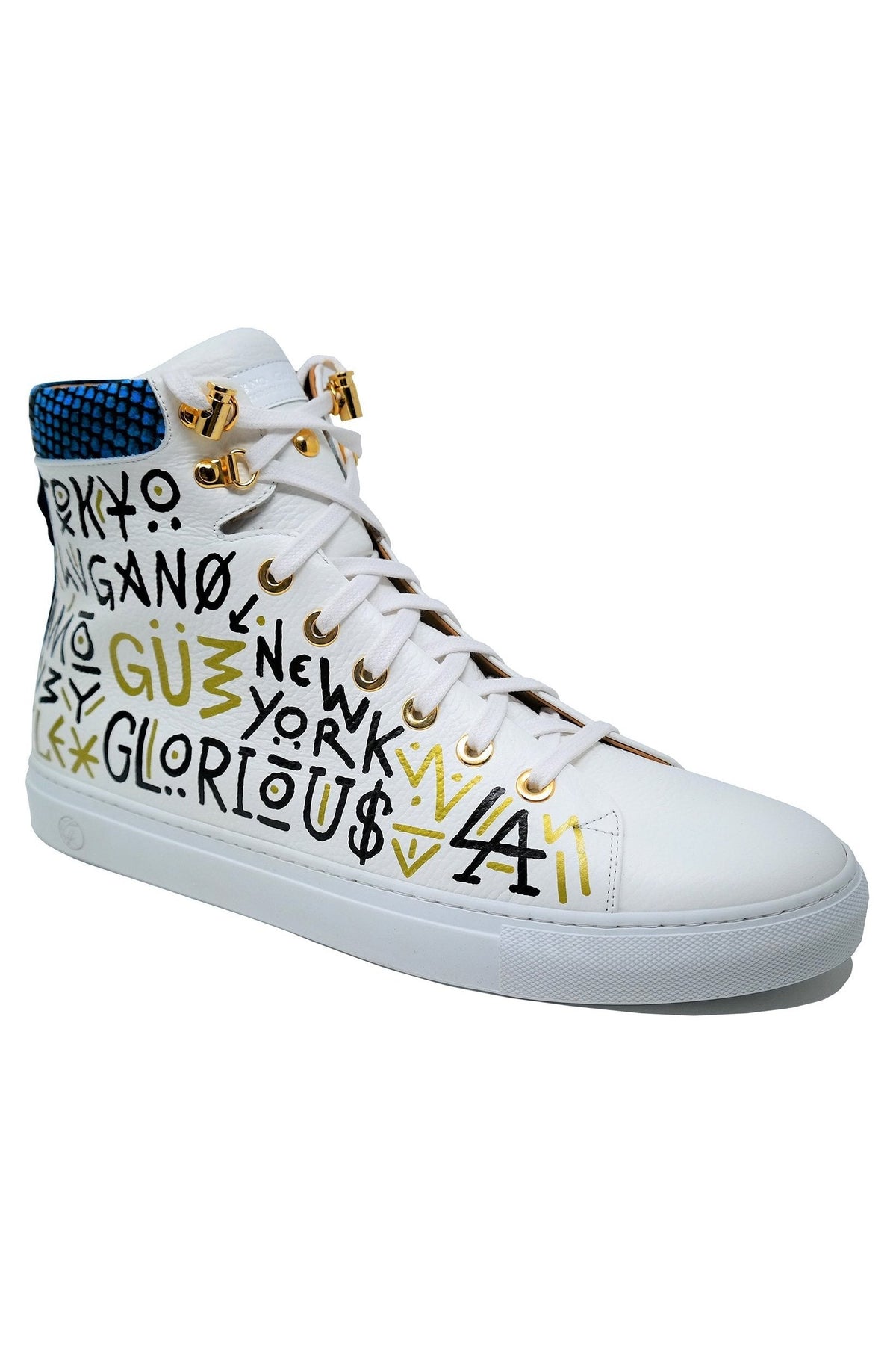 "FLEX" All The Money In The World G.G X Glorius n'Love | Limited Edition - Giuliano Galiano | Handcrafted Luxury Sneakers Made In Italy