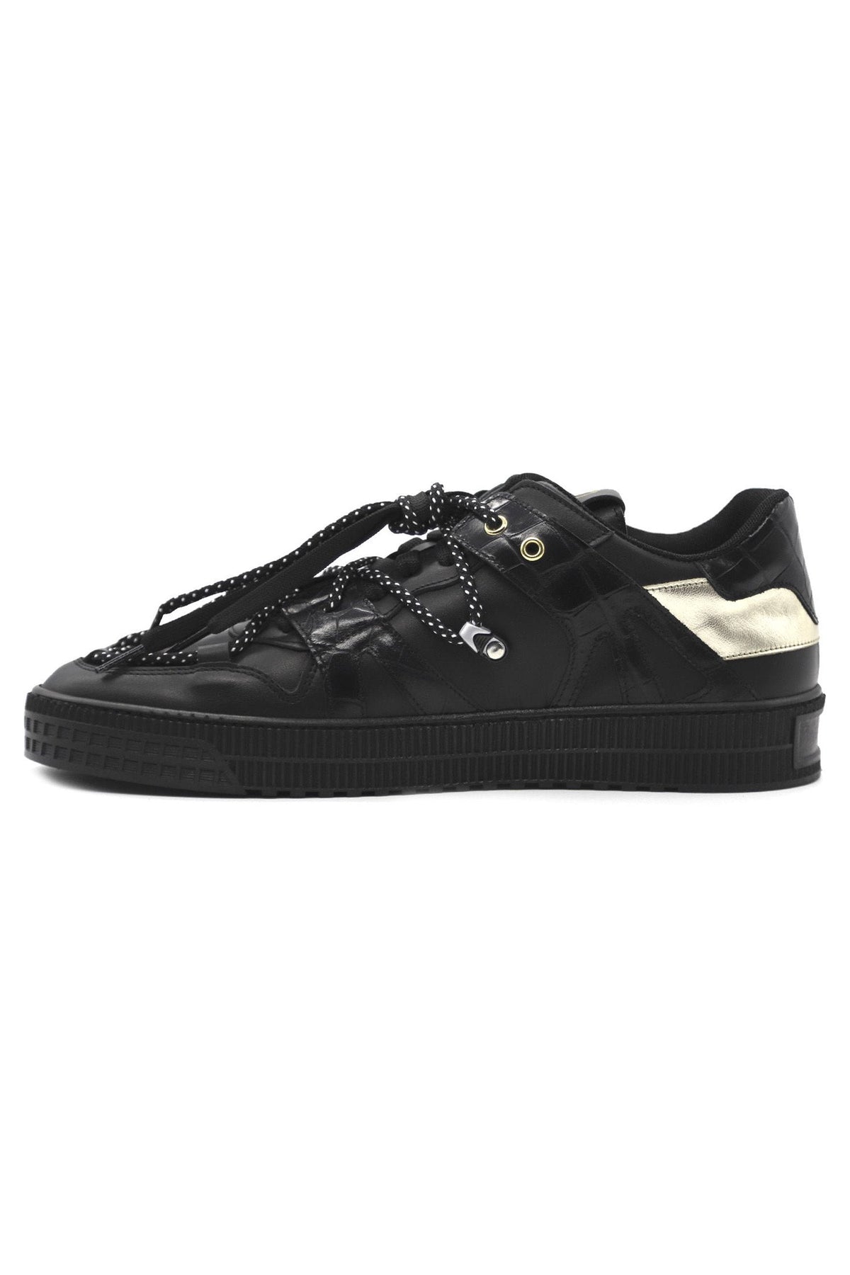 Jeson | Black - Giuliano Galiano | Handcrafted Luxury Sneakers Made In Italy