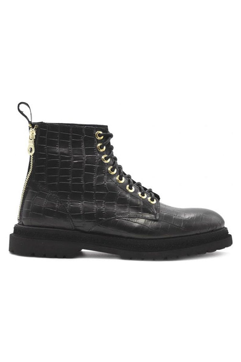 Krok Ankle Boots | Multi - Zip | Leather - Giuliano Galiano | Handcrafted Luxury Sneakers Made In Italy