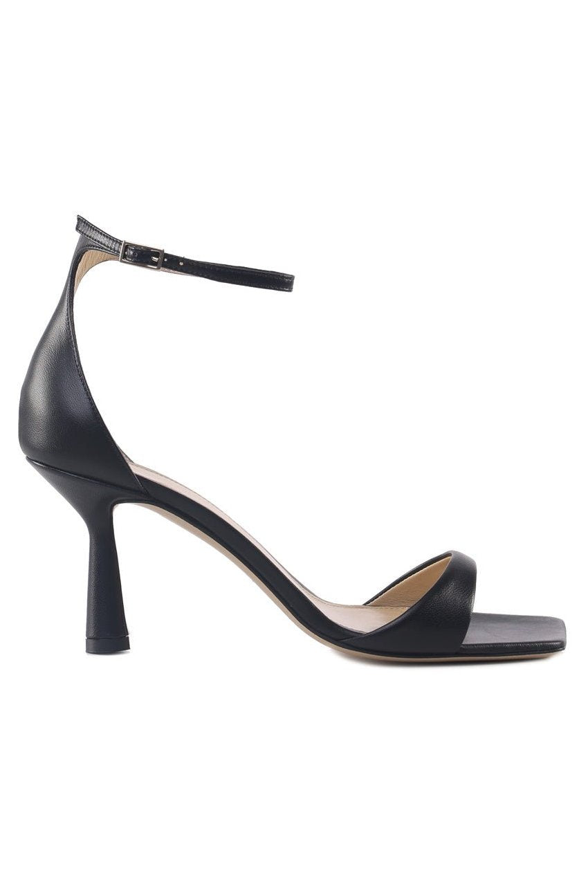 Lina | Sandals | Black - Giuliano Galiano | Handcrafted Luxury Sneakers Made In Italy
