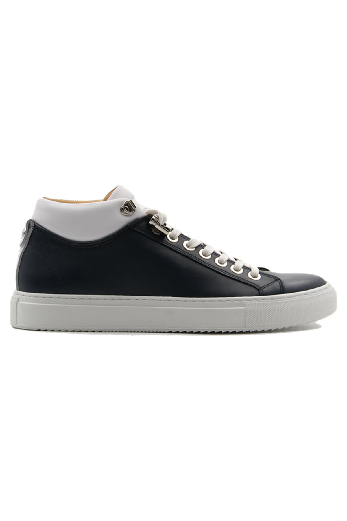 Napoli Blue | White | Nappa Leather | Limited Edition - Giuliano Galiano | Handcrafted Luxury Sneakers Made In Italy