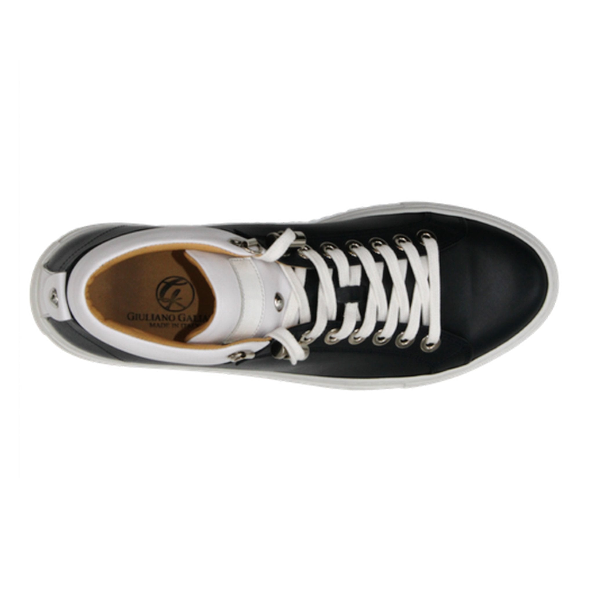 Napoli Blue | White | Nappa Leather | Limited Edition - Giuliano Galiano | Handcrafted Luxury Sneakers Made In Italy