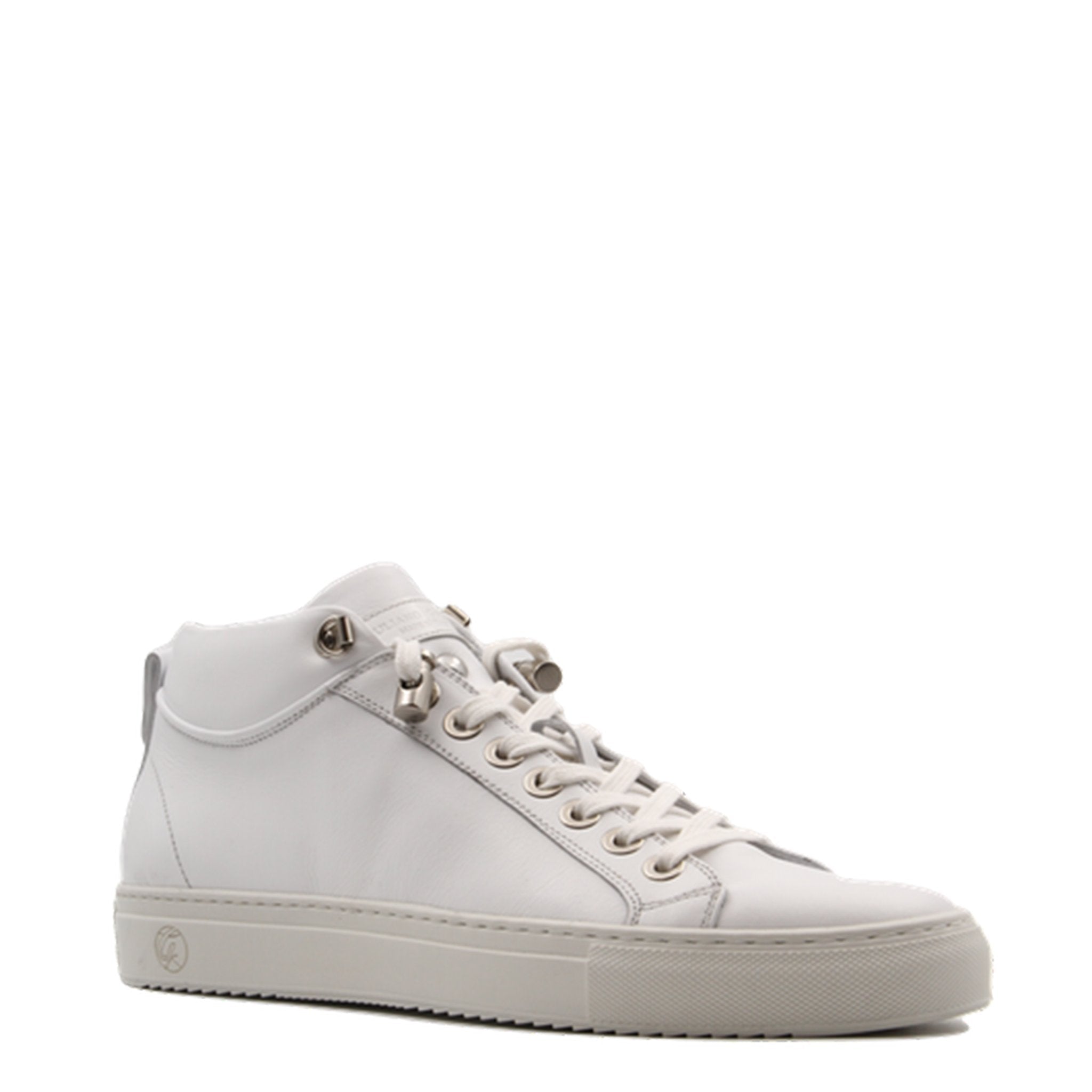 Napoli White | White | Nappa Leather | Limited Edition - Giuliano Galiano | Handcrafted Luxury Sneakers Made In Italy