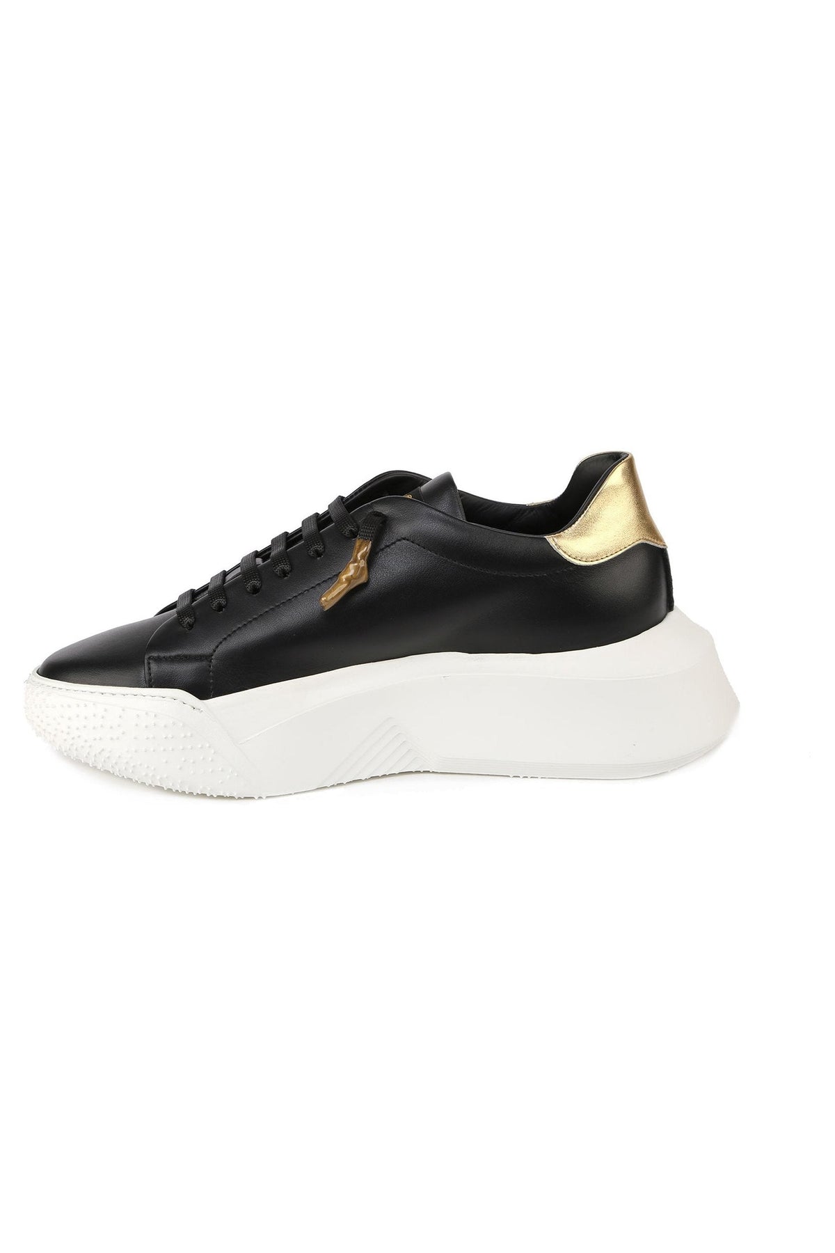 Nemesis | Black & Gold | Woman - Giuliano Galiano | Handcrafted Luxury Sneakers Made In Italy