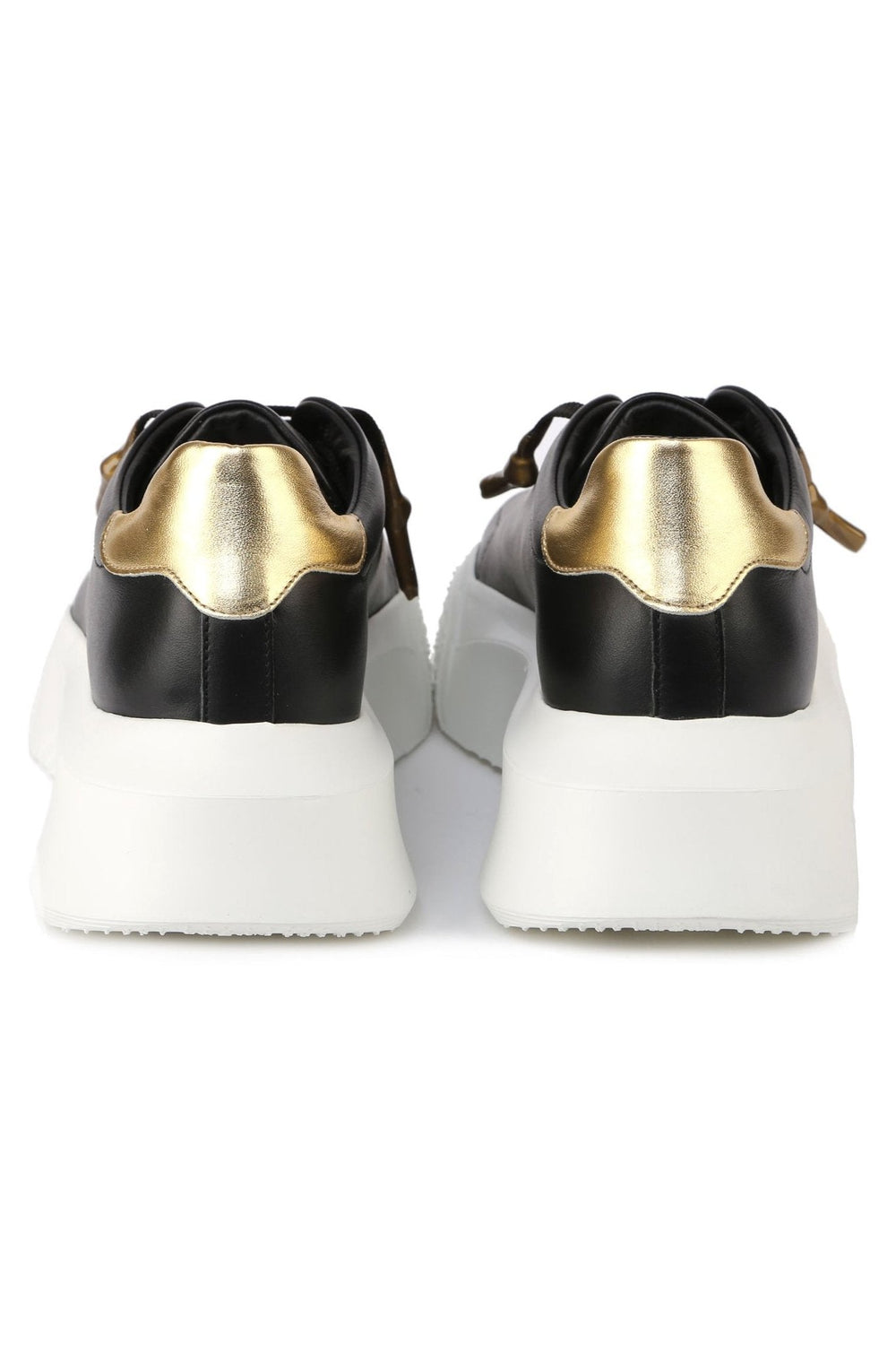 Nemesis | Black & Gold | Woman - Giuliano Galiano | Handcrafted Luxury Sneakers Made In Italy