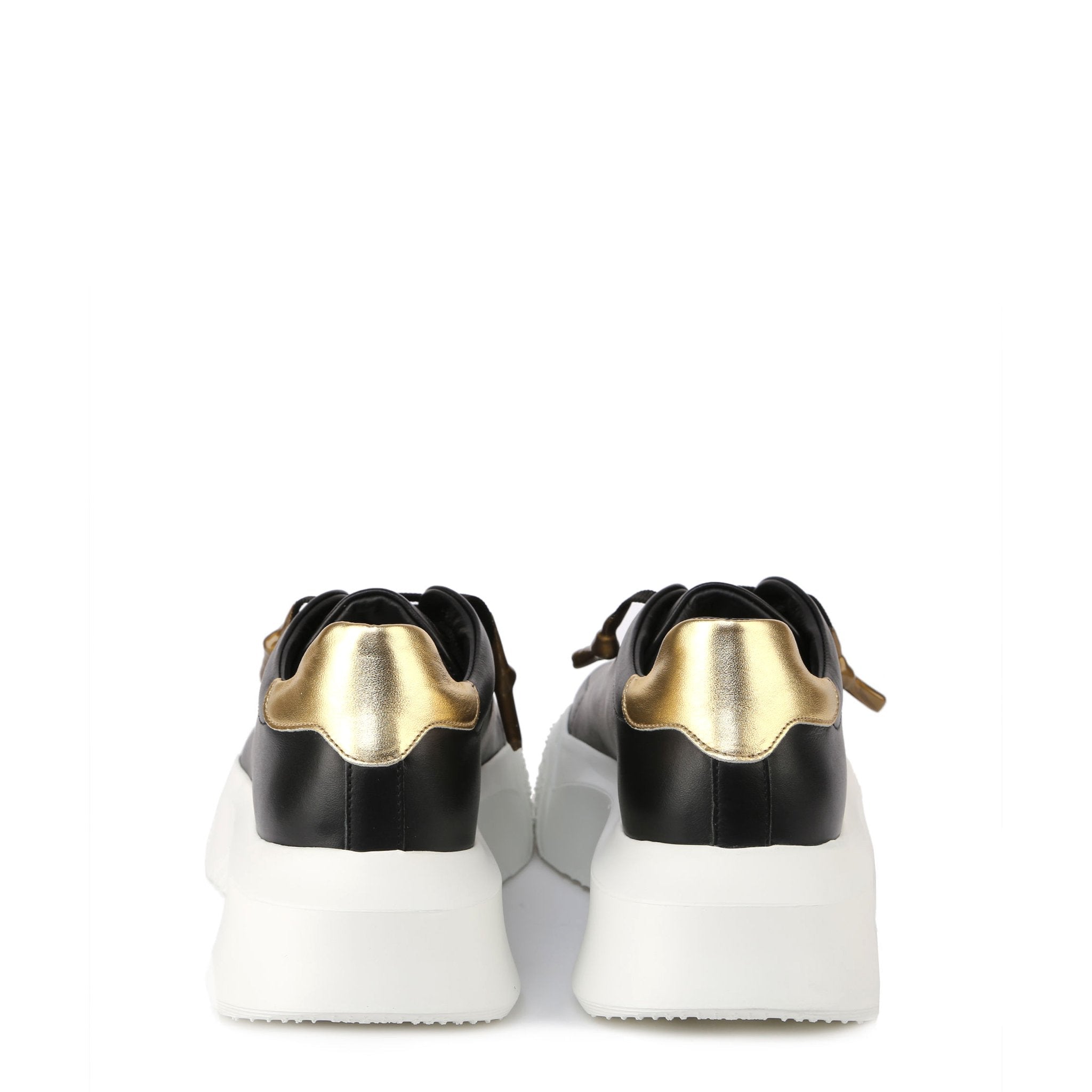 Nemesis | Black & Gold | Woman - Giuliano Galiano | Handcrafted Luxury Sneakers Made In Italy
