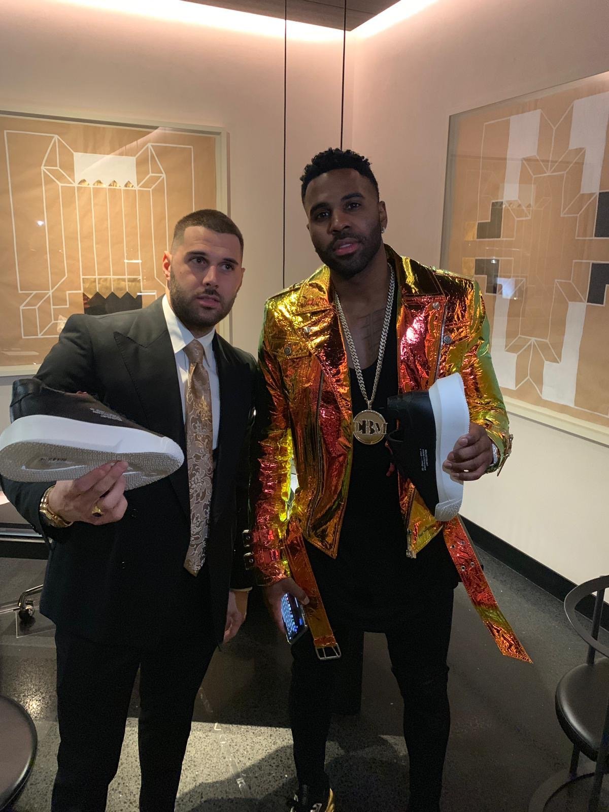 Nemesis Black | Limited for Jason Derulo 6363 | Woman - Giuliano Galiano | Handcrafted Luxury Sneakers Made In Italy