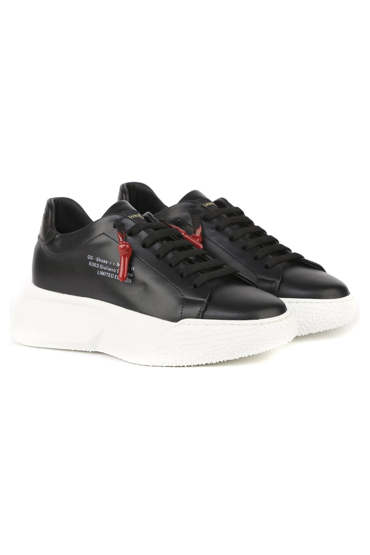 Nemesis Black | Limited for Jason Derulo 6363 | Woman - Giuliano Galiano | Handcrafted Luxury Sneakers Made In Italy