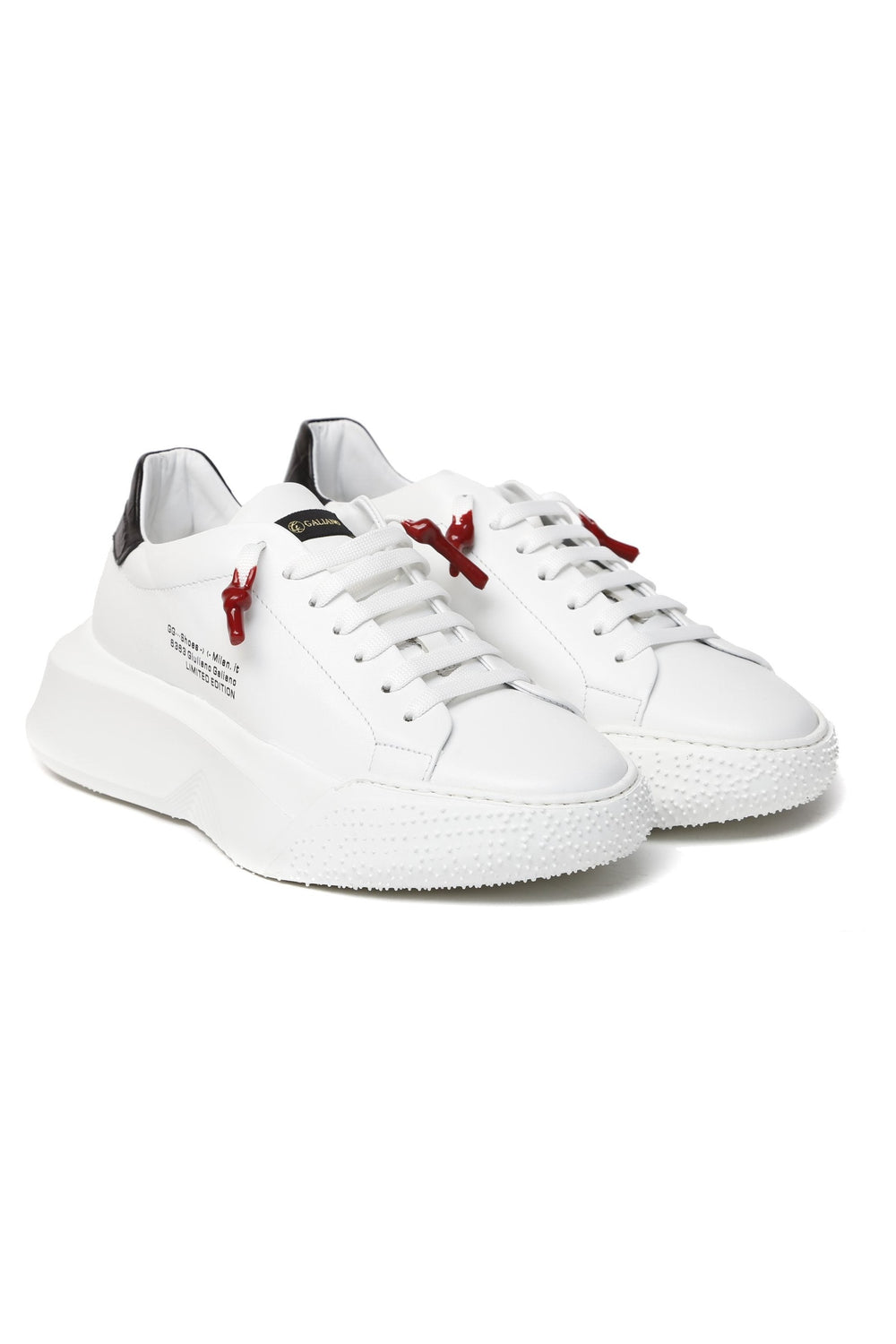 Nemesis White | Black | Woman - Giuliano Galiano | Handcrafted Luxury Sneakers Made In Italy