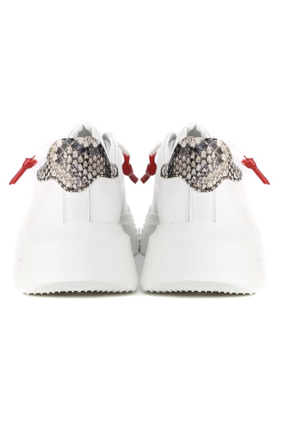 Nemesis White | Grey | Woman - Giuliano Galiano | Handcrafted Luxury Sneakers Made In Italy