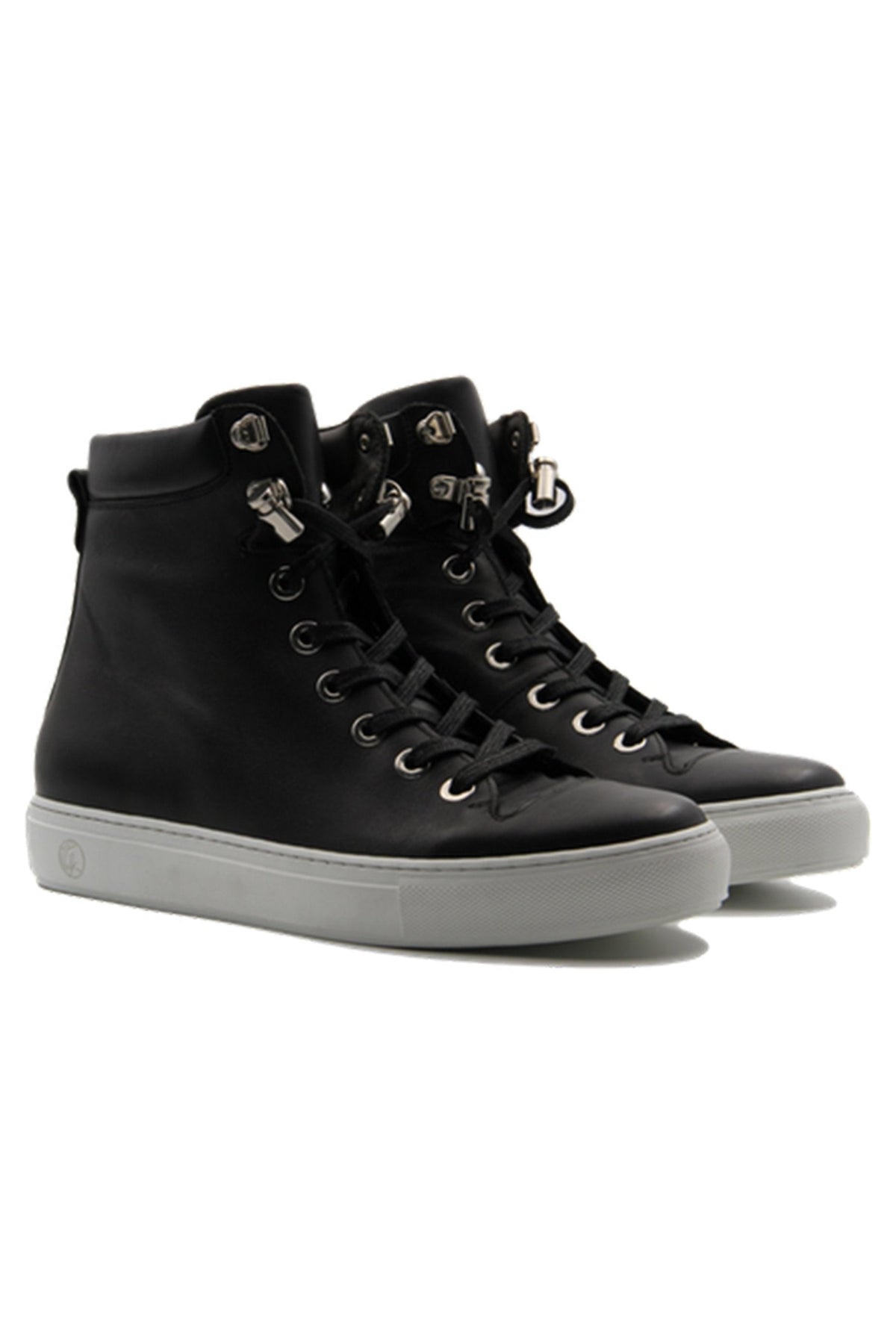 No Limits High Black | Black | Nappa | Limited Edition - Giuliano Galiano | Handcrafted Luxury Sneakers Made In Italy