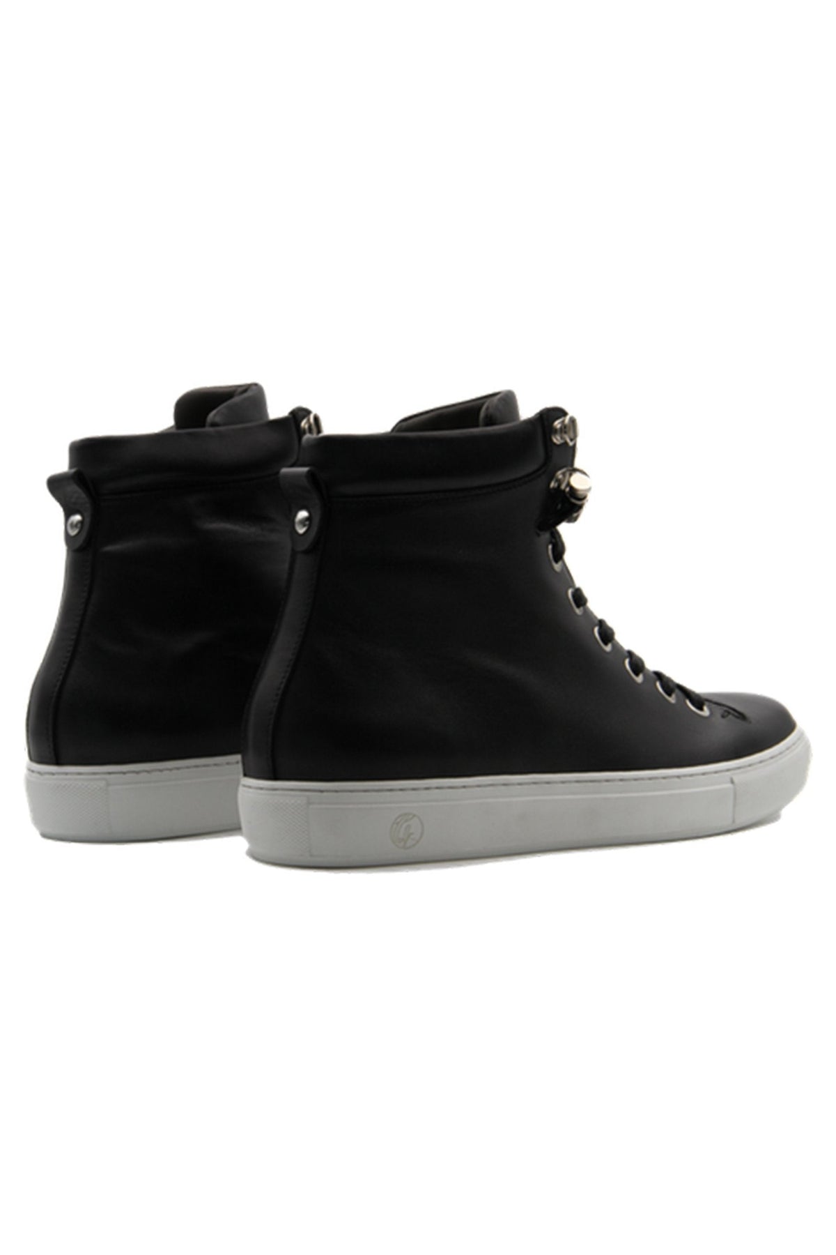 No Limits High Black | Black | Nappa | Limited Edition - Giuliano Galiano | Handcrafted Luxury Sneakers Made In Italy
